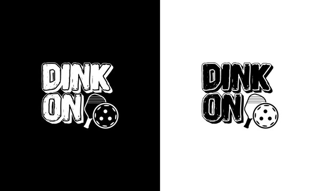 Pickleball Quote Diseño de camiseta, tipografía