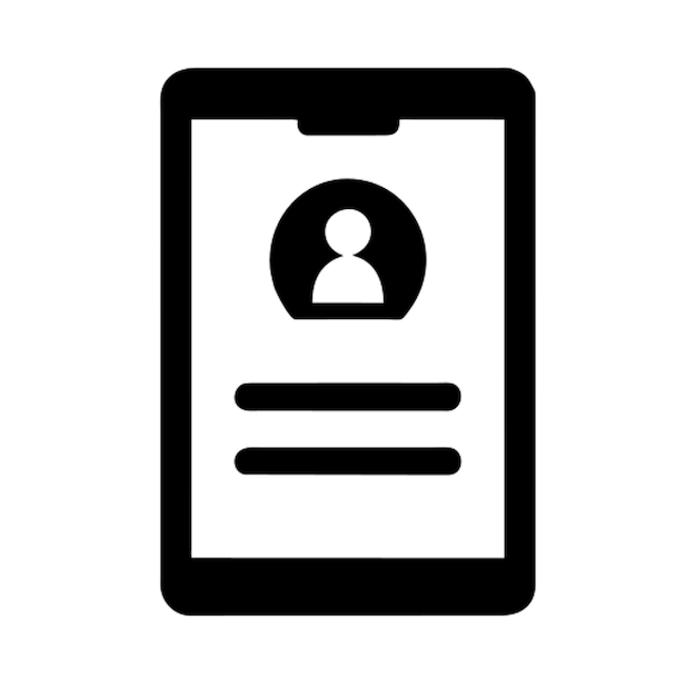 un pictograma de acceso de los informes