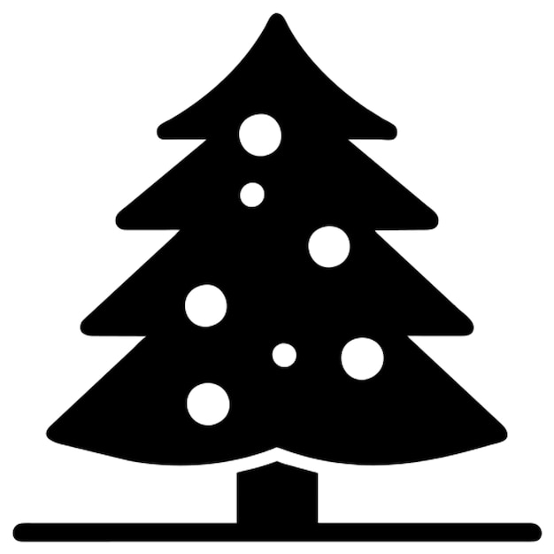 Pictograma del árbol de navidad