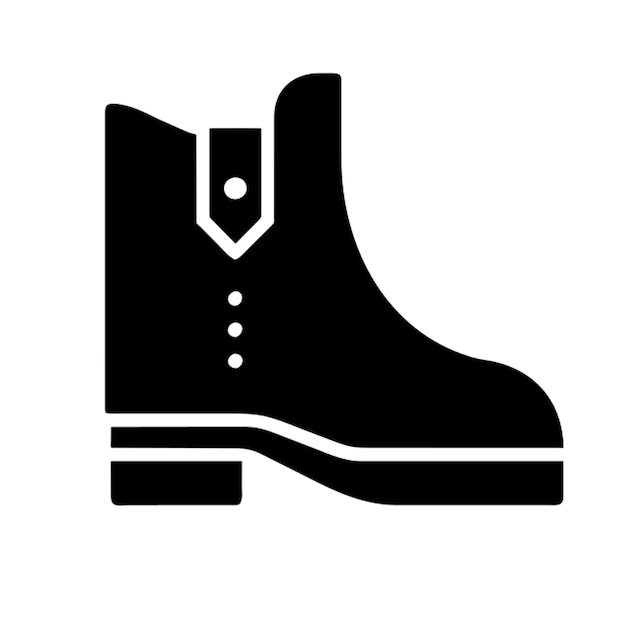 Pictograma de las botas de vaquero