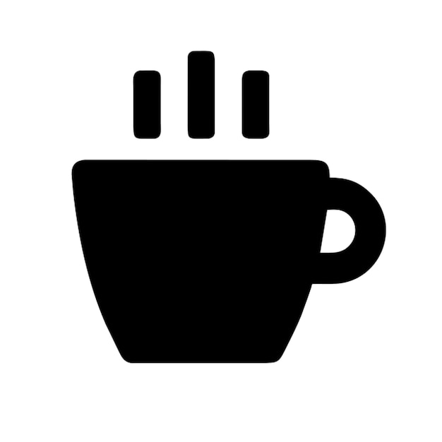 pictograma de café moderno