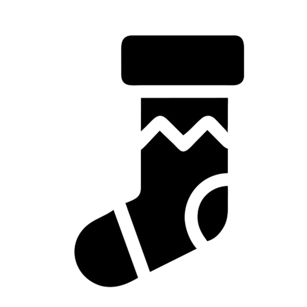Pictograma de los calcetines de Navidad
