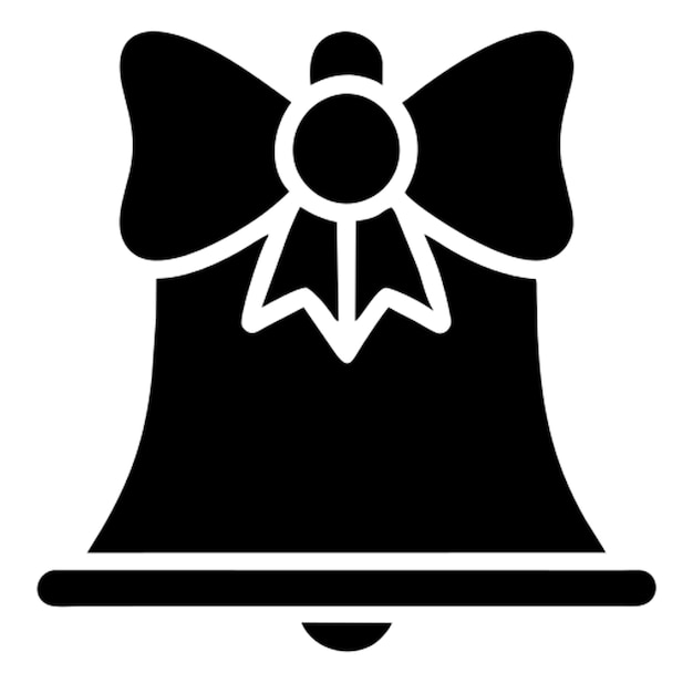 Pictograma de la campana de Navidad