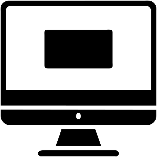 Pictograma de la computadora