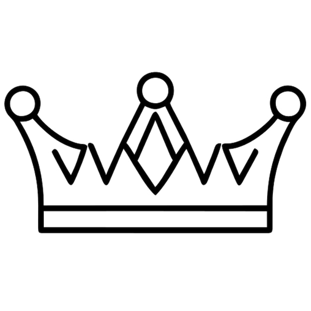 Pictograma de la corona del Mardi Gras
