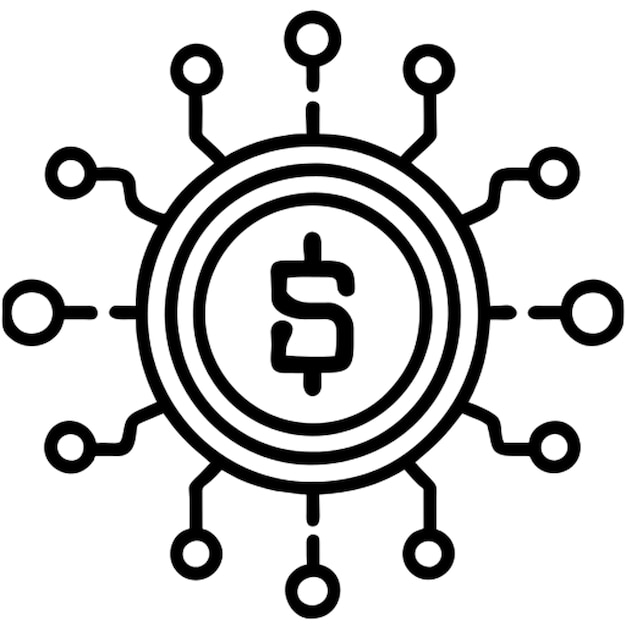Pictograma de criptomoneda