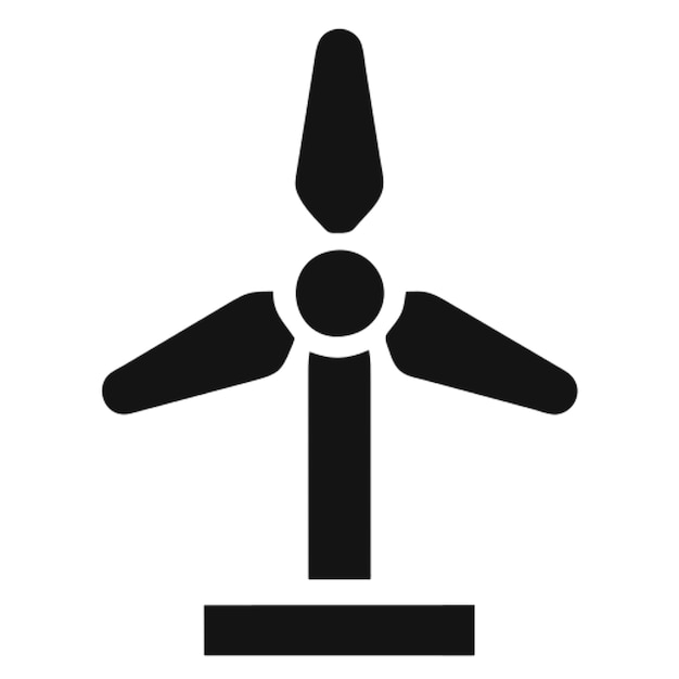 Pictograma de la energía eólica