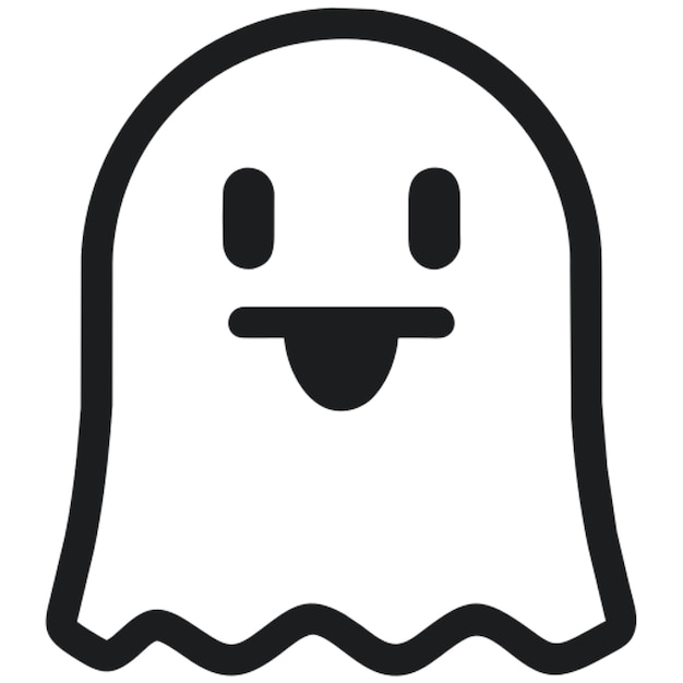 el pictograma del fantasma