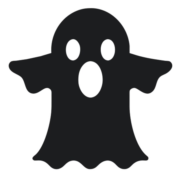 el pictograma del fantasma