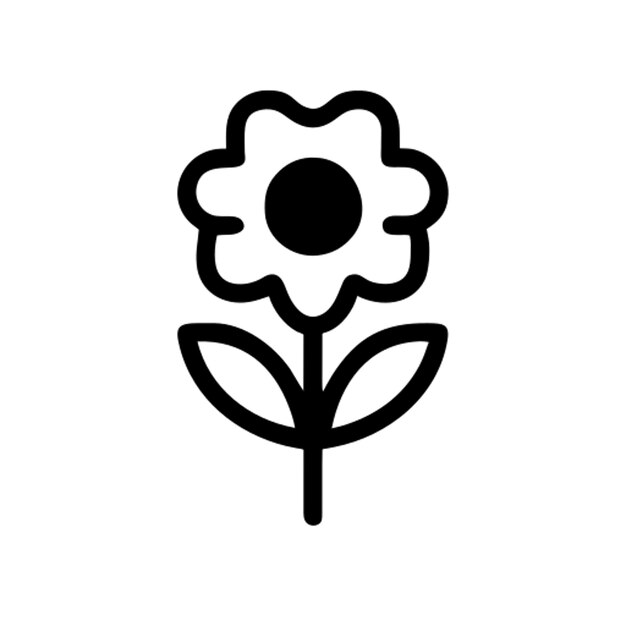 Pictograma de las flores