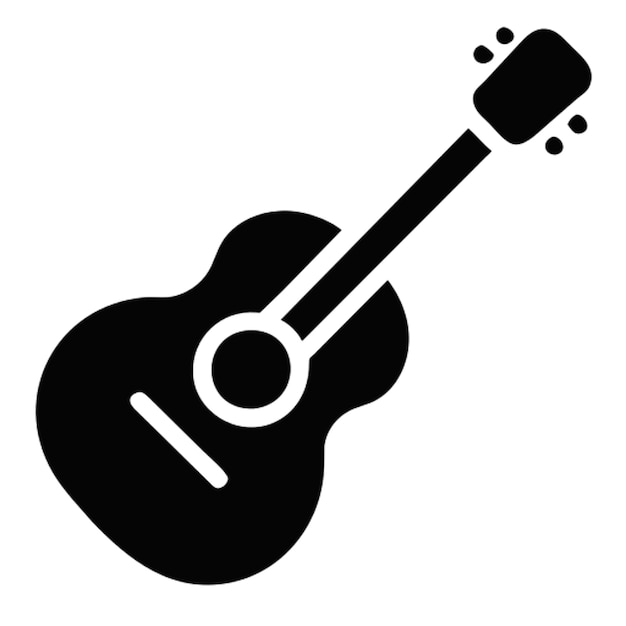 Pictograma de la guitarra
