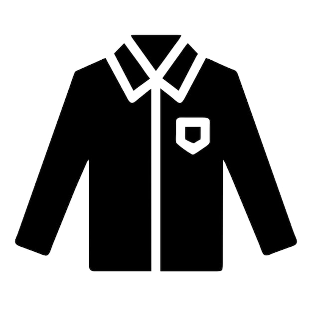 Pictograma del icono de la camisa