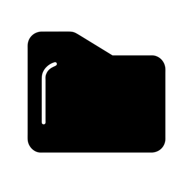 pictograma del icono de la carpeta