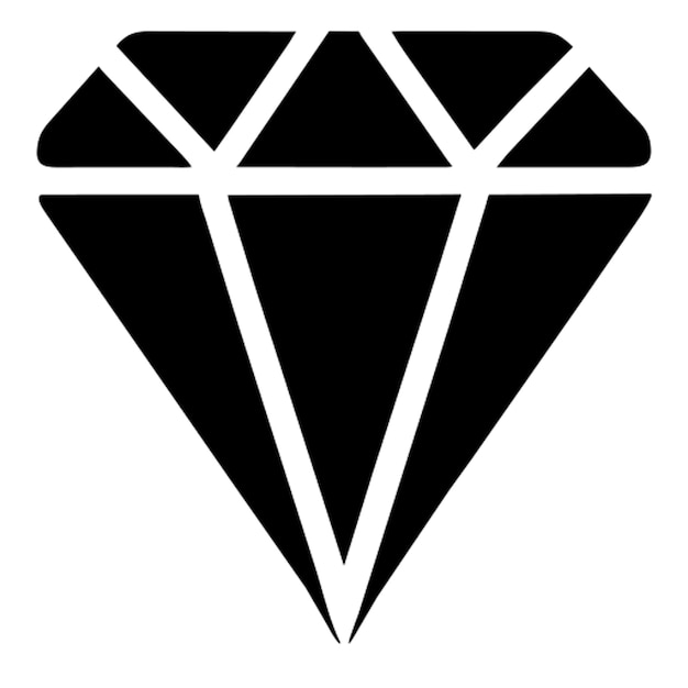Pictograma del ícono del diamante