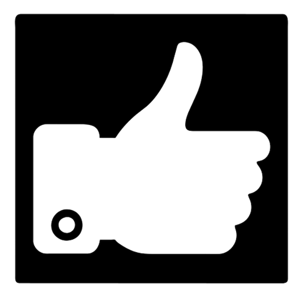 Pictograma del icono de la mano de comprobación