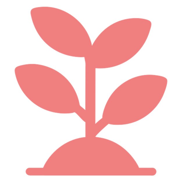 Pictograma del ícono de la planta
