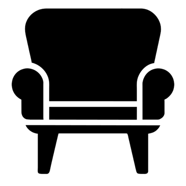 Pictograma del icono de la silla