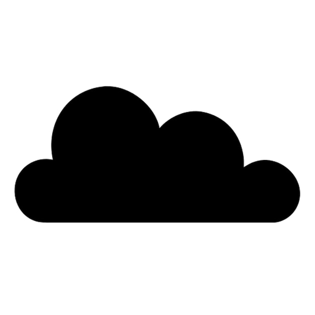 Pictograma de las nubes
