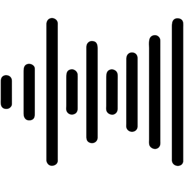 Pictograma de las ondas de voz