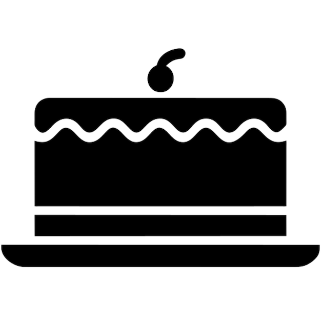 Pictograma de la torta