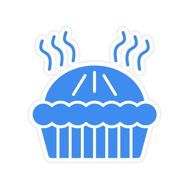 Pie icon vector image Can be used for Seasonal