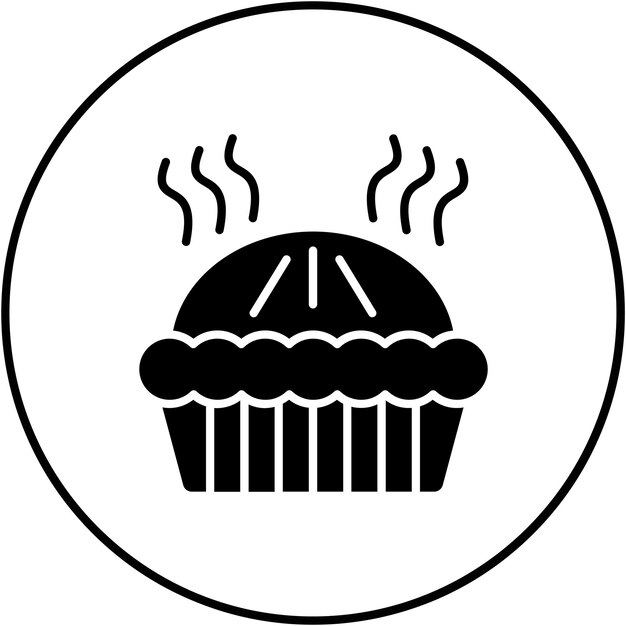 Pie icon vector image Can be used for Seasonal