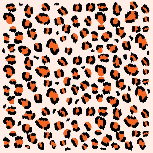 Vector piel animal áfrica fondo piel textura leopardo patrón piel textura animal piel perfecta p