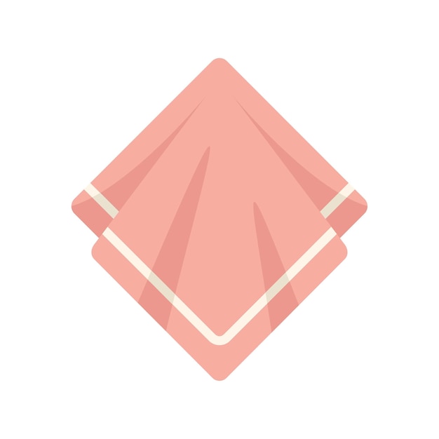 Pila de toalla de spa icono vector plano Tela tela Algodón suave