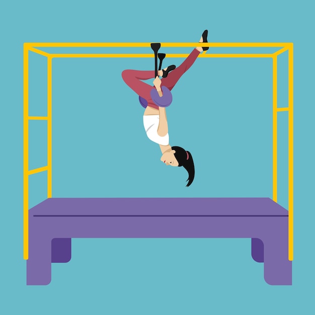 Pilates movimiento asana flexibilidad 2