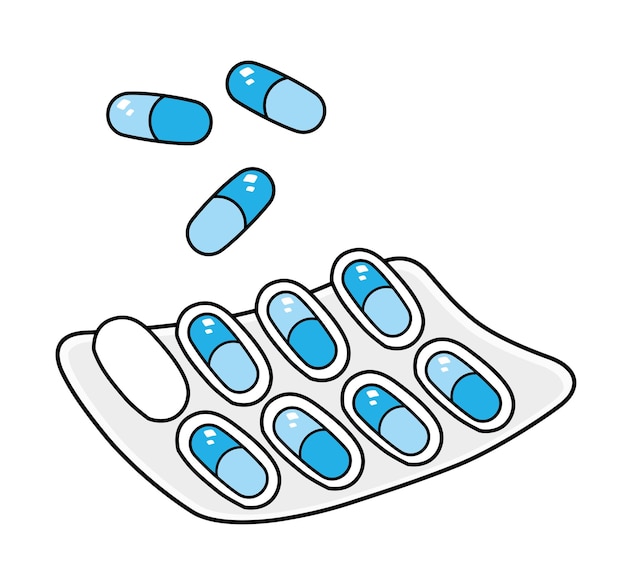 píldoras azules
