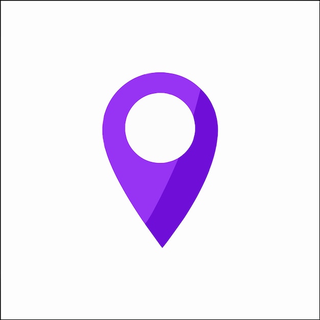 pin en el mapa de pin