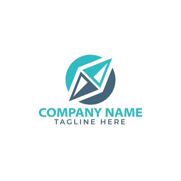 pin mapas ubicación navegación logotipo de la compañía