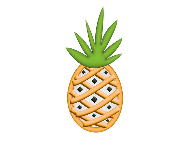 piña 3d