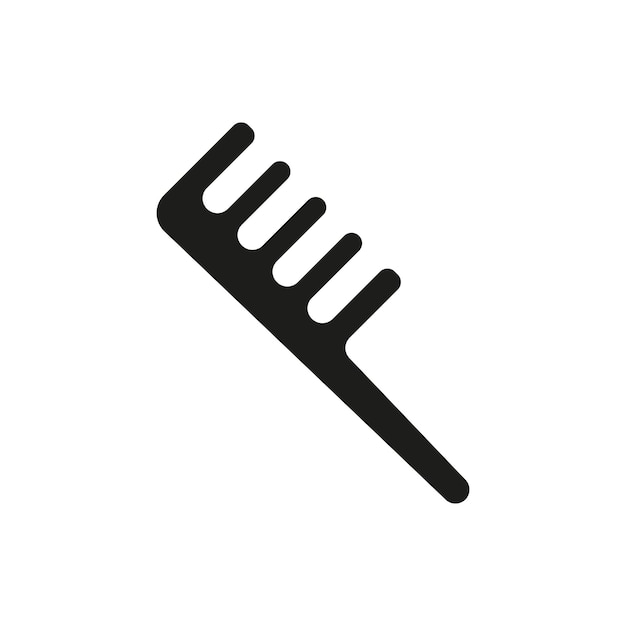Pincel de maquillaje de belleza icono vectorial diseño básico