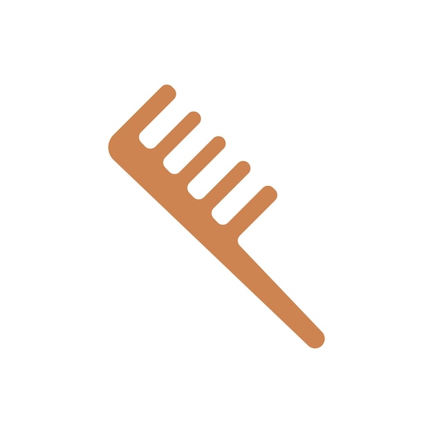 Pincel de maquillaje de belleza icono vectorial diseño básico