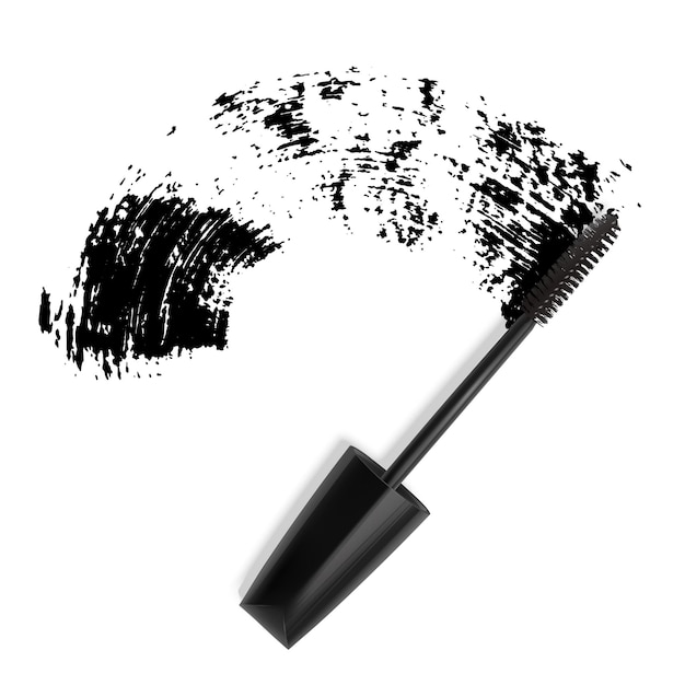 Pincel de máscara con aplicación negra