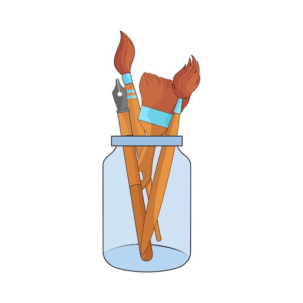 Pincel para pintar