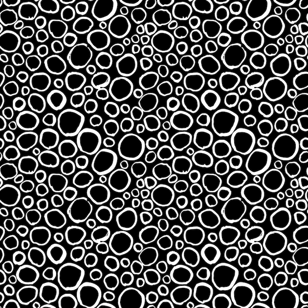 Pincel seco de tinta grunge círculos abstractos textura