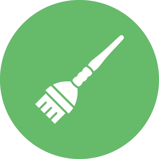 Pincel para teñir el cabello Icono