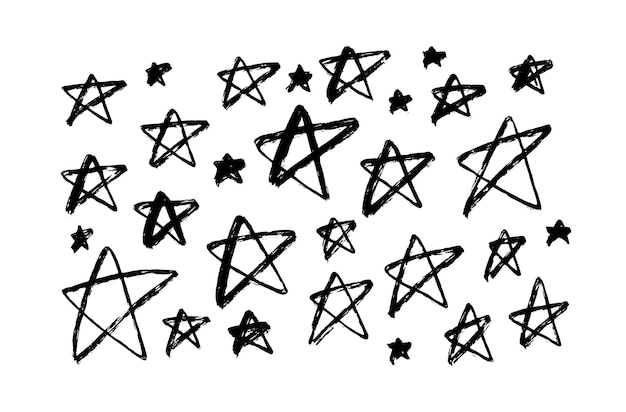 Las pinceladas onduladas y giratorias, el patrón vectorial, la pintura negra, los garabates a mano libre, el fondo de tinta abstracta.