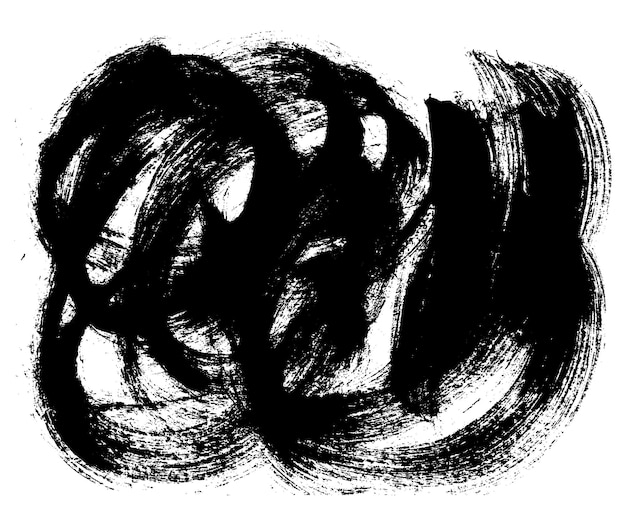 Las pinceladas de tinta son grunge, el fondo es grunge, la textura es grunge.