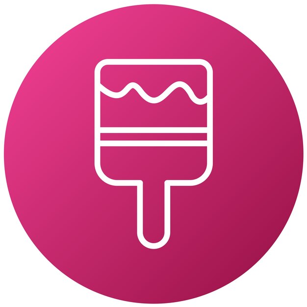 Pinceles de diseño vectorial Estilo del icono