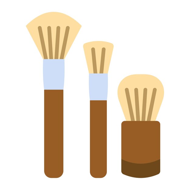 Pinceles de maquillaje Icono