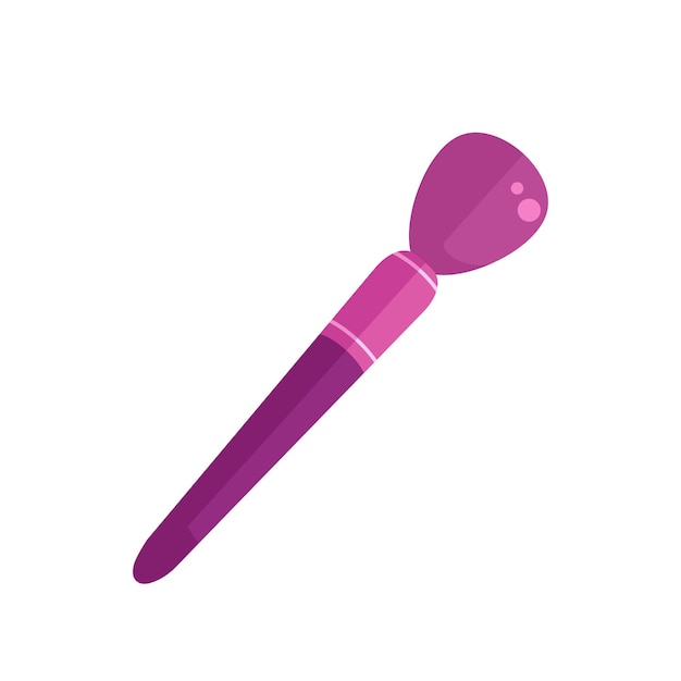 Pinceles de maquillaje vectoriales herramientas cosméticas profesionales