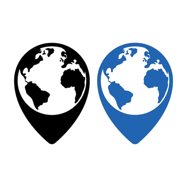 Píndolo de ubicación de la Tierra