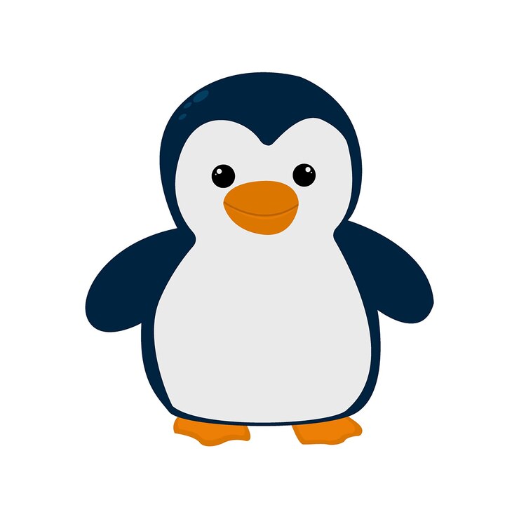 Vector el pingüino.