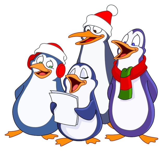 Los pingüinos cantores