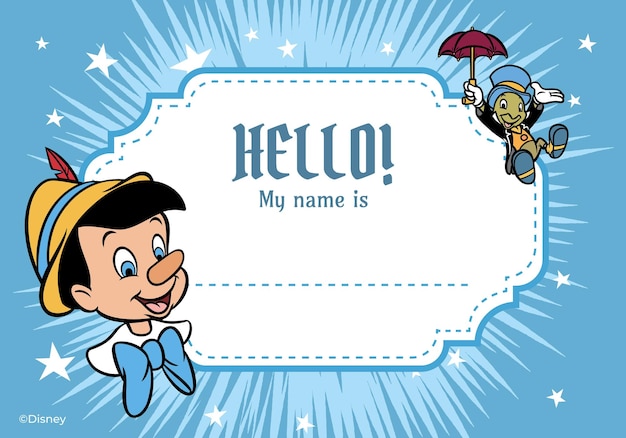 Pinocchio: el nombre y la etiqueta