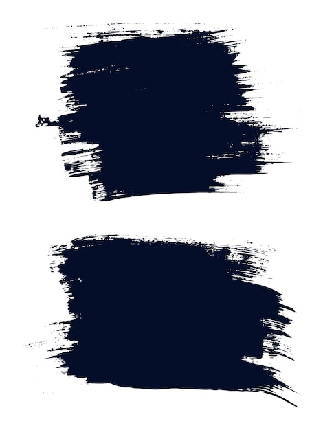 Pinte el fondo del cepillo del ilustrador de la salpicadura del grunge negro de la tinta