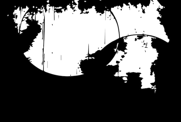 Pintura abstracta Imagen hecha a mano con tinta Patrón artístico moderno Obra artística creativa Textura Grunge Co